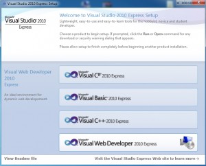 Visual Studio 2010 Express