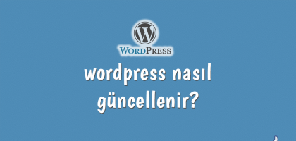 wordpress nasıl güncellenir