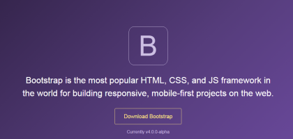 bootstrap 4 alpha