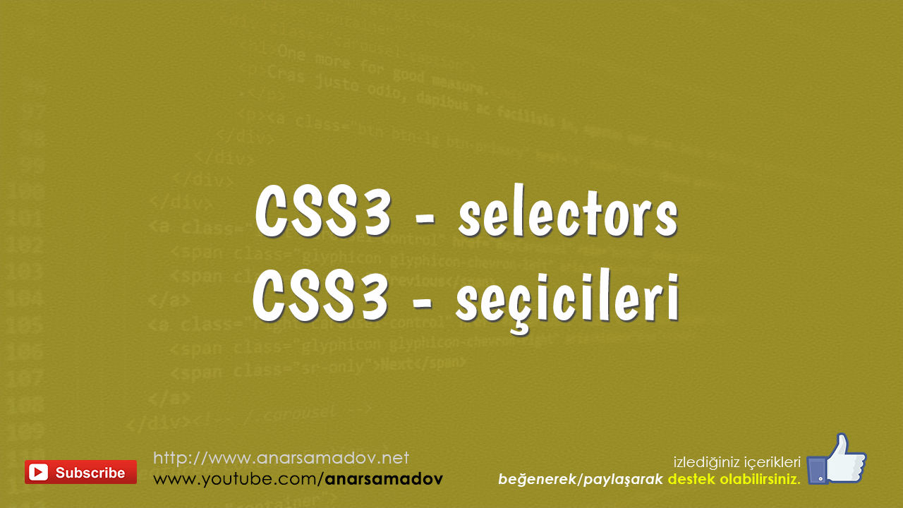 css3-selectors-seciciler