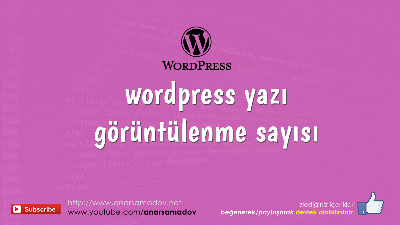 wordpress-yazi-goruntulenme-sayisi