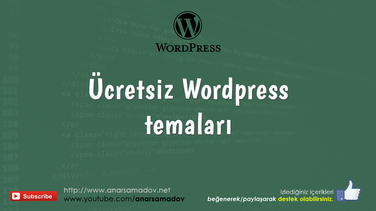 ücretsiz wordpress temaları