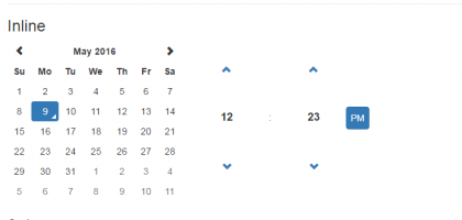 Bootstrap 3 Datepicker