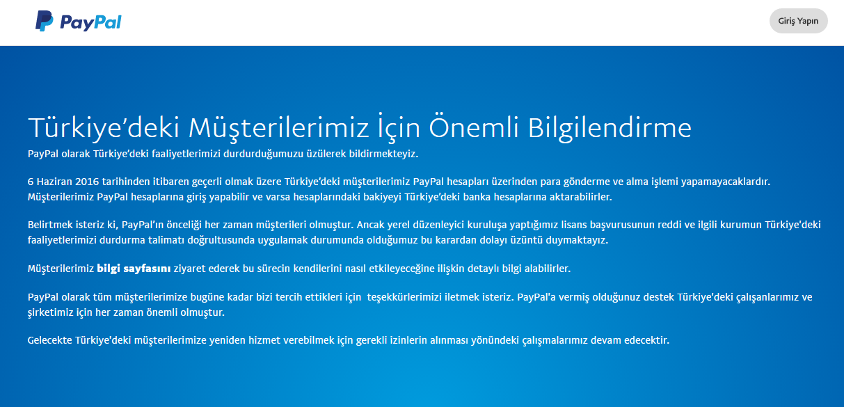 Online Ödeme Yapın ve Para Gönderin PayPal Türkiye