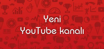 yeni youtube kanalı