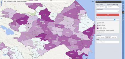 openlayers intercative map