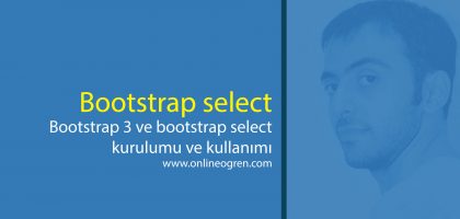 bootstrap-select-kullanimi