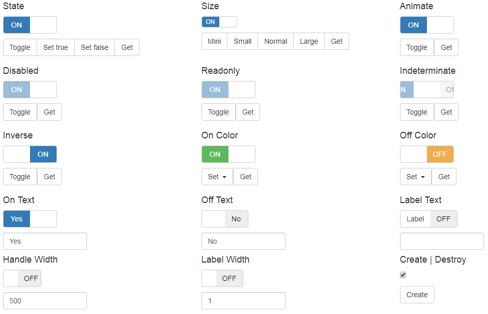 Bootstrap Switch